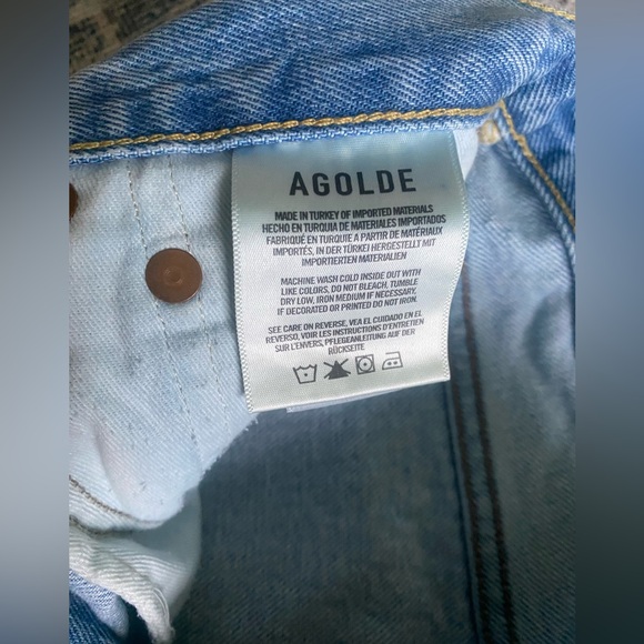 Agolde Parker Vintage Cut Off Short in Swapmeet - Picture 4 of 7